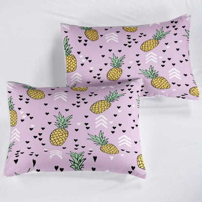 Ananas Bettwäsche Set 200x220cm - Tropisch & Ultraweich