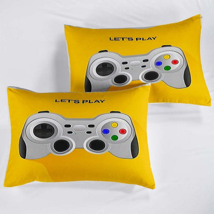 Gamepad Bettwäsche Set 155x220cm – Videospiel Controller Betten Set