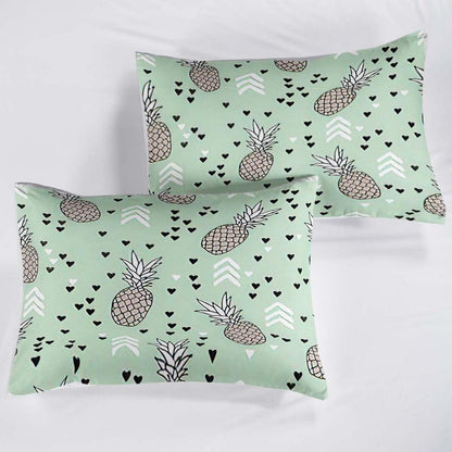Ananas Bettwäsche Set 200x220cm - Tropisch & Ultraweich