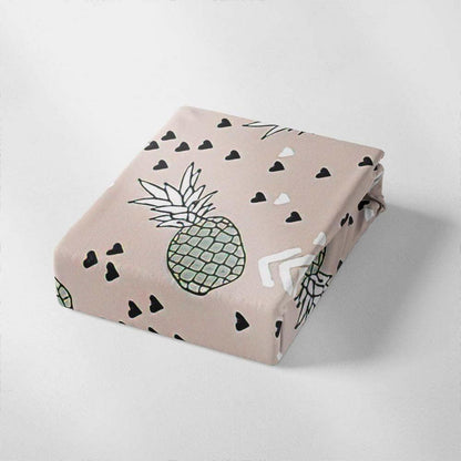 Ananas Bettwäsche Set 200x200cm – Tropical Bettwäsche für Kinder