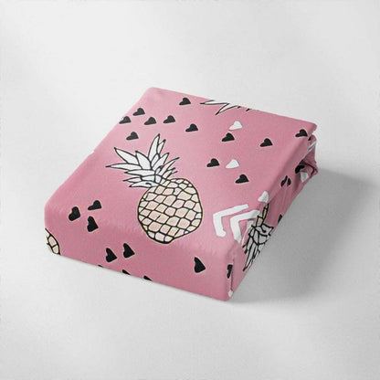 Ananas Bettwäsche Set 200x220cm - Tropisch & Ultraweich