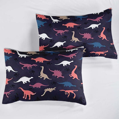 Kinder Bettwäsche Set Dino 200x200cm – Cartoon Dinosaurier