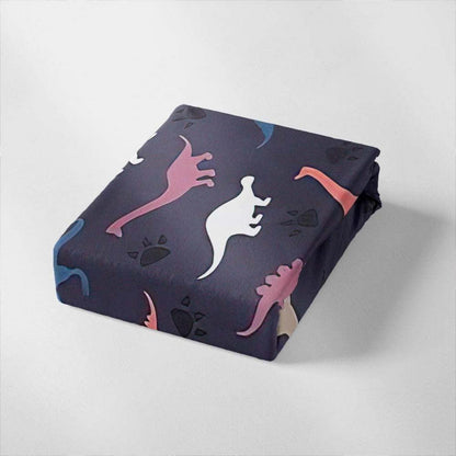 Kinder Bettwäsche Set Dino 200x200cm – Cartoon Dinosaurier