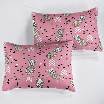 Ananas Bettwäsche Set 220x240cm – Tropical Bettwäsche für Kinder