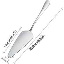 Edelstahl Tortenheber Set mit Wellenschliff, 6 Stück