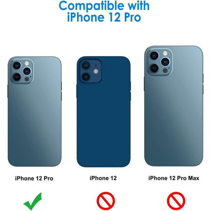iPhone 12 Pro 6,1 Zoll Kameraschutz 9H Glas Anti-Kratzer 3