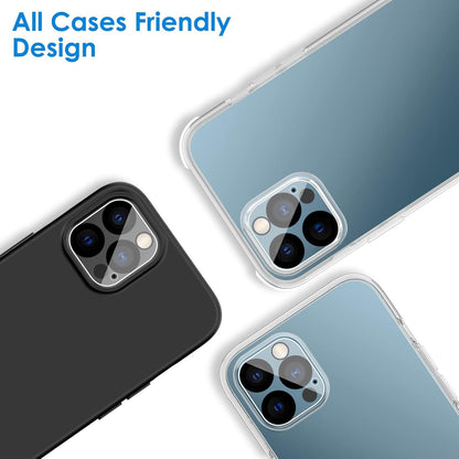 iPhone 12 Pro Kamera Schutzfolie 9H Glas 3 Stk Ultra HD Klar