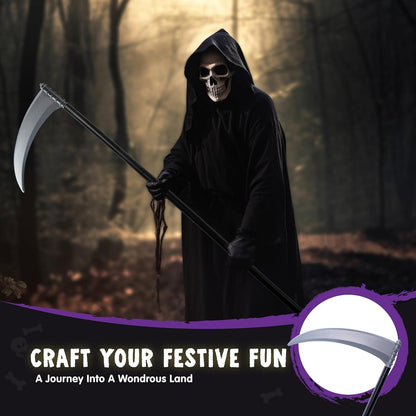 Spooktacular Creations Halloween Sense Kostüm Sichel Grim Reaper 150cm