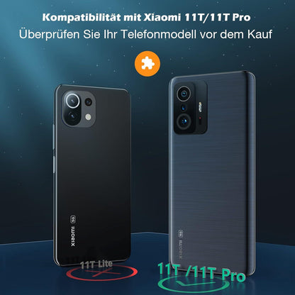 Schutzfolie für Xiaomi 11T/11T Pro: 3+3