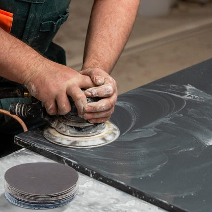 Schleifscheiben Klett 150mm 20 Stück Körnung 1500-5000 Nass & Trocken