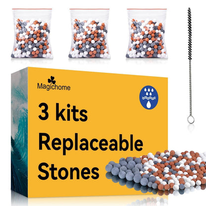 Mineralperlen Nachfüllset für Duschkopf – 3er Pack