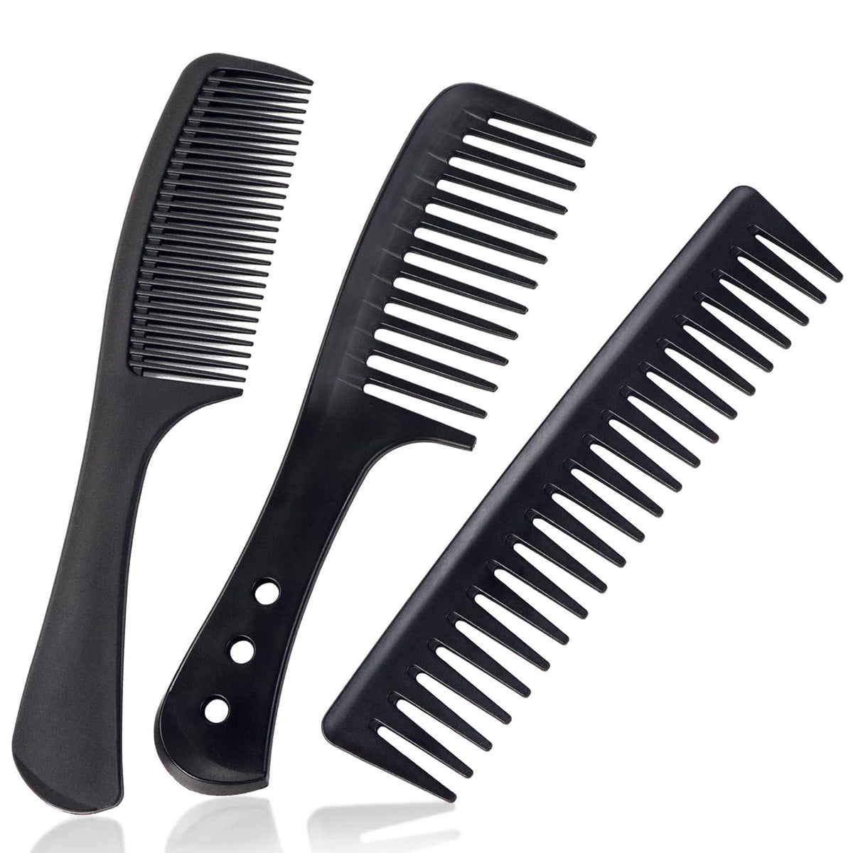 Professioneller Kohlefaser Lockenkamm Set für Haarstyling