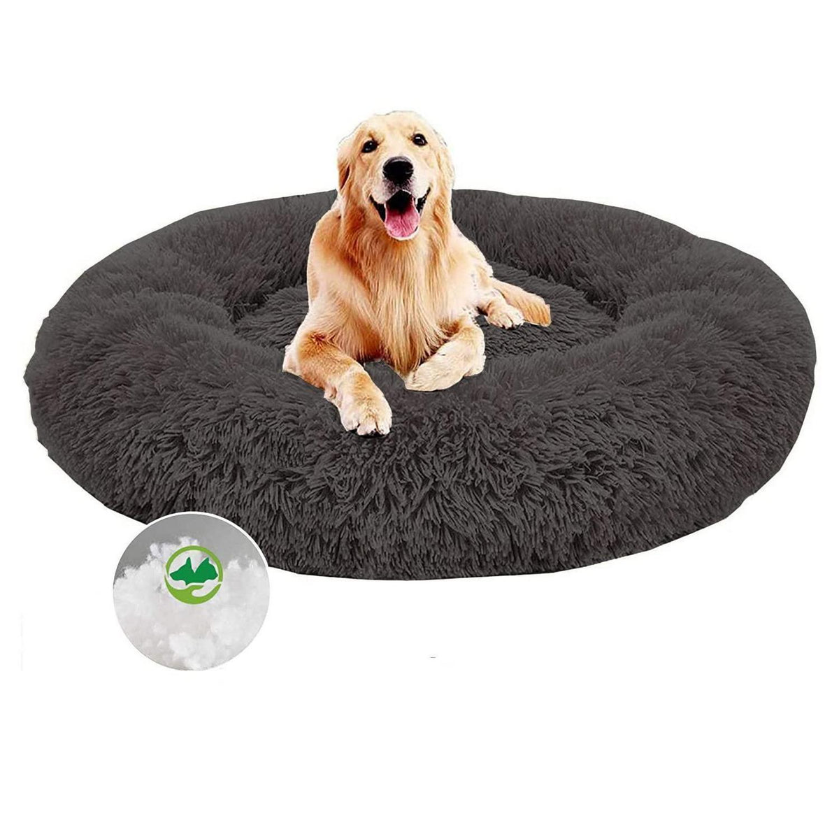 Flauschiges Hundebett für Große Hunde – Orthopädisch & Waschbar