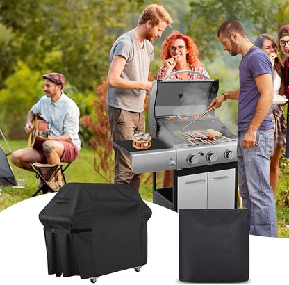 MEELOTOP Gasgrill Abdeckhaube BBQ Cover 165x63x115cm Wasserdichte Grillabdeckung
