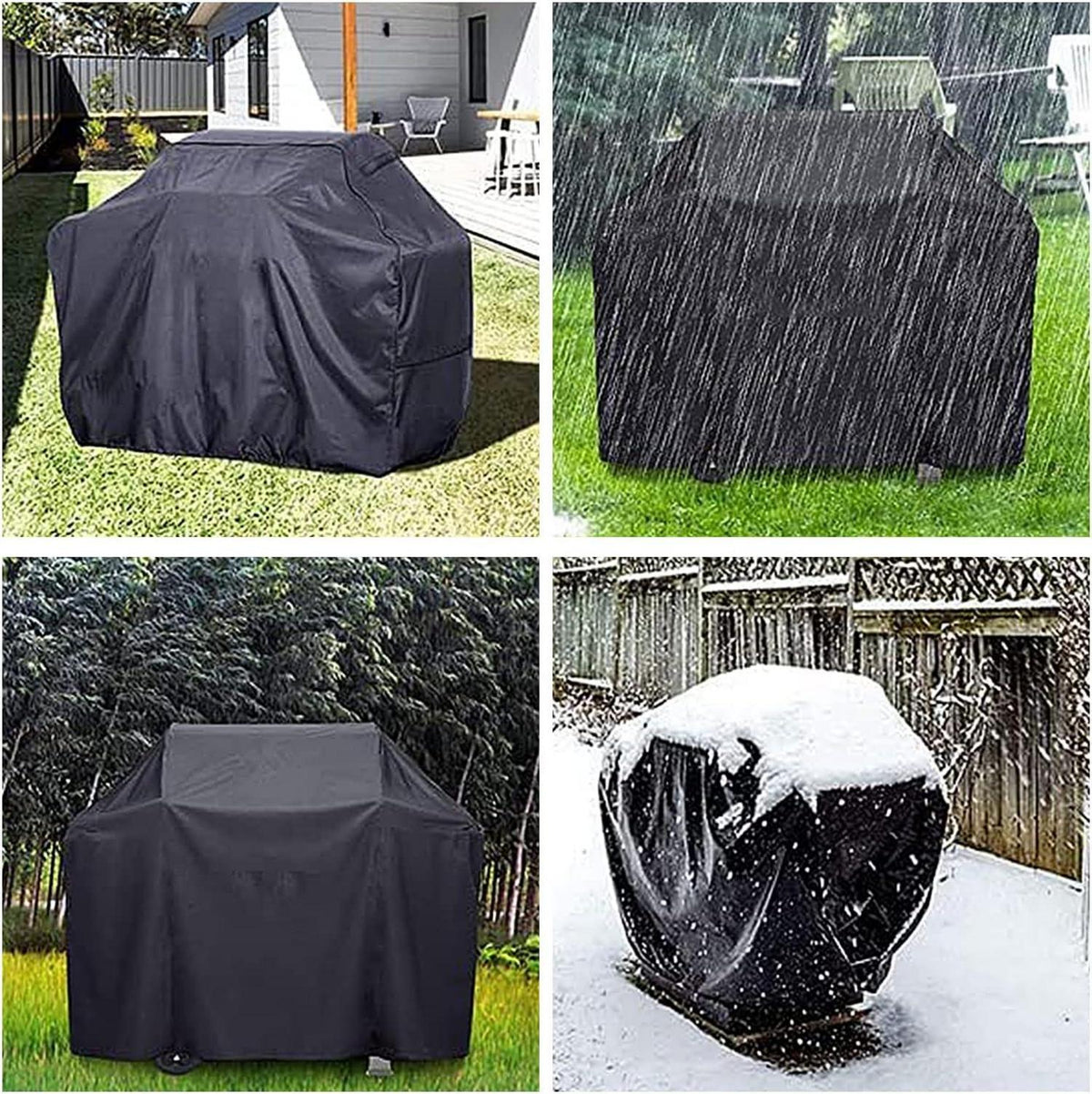 Grill Abdeckhaube Gasgrill 165*63*115cm BBQ Cover Regendicht