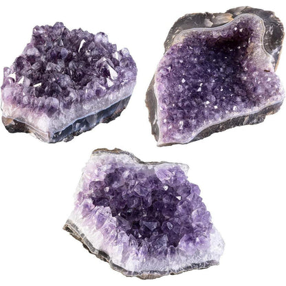 Amethyst Druse XL Schmuckstein mit Geschenkbeutel