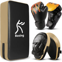 Handpratzen Set mit Boxhandschuhen für Kinder & Erwachsene