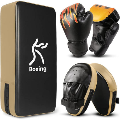 Handpratzen Set mit Boxhandschuhen für Kinder & Erwachsene