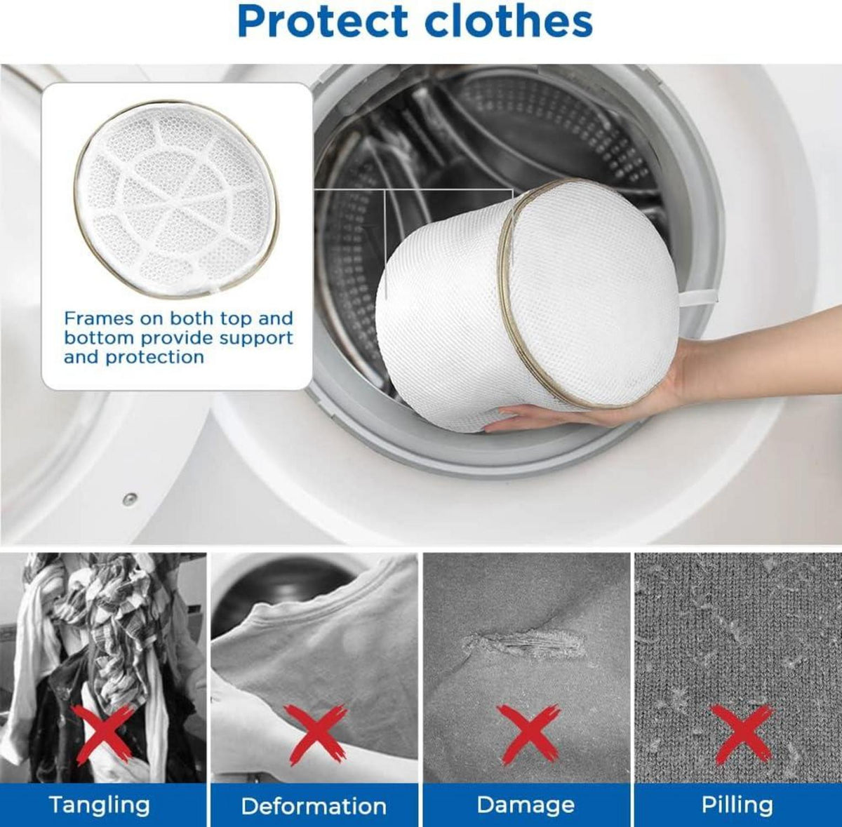 ecooe BH Wäschesack Set für Waschmaschine Unterwäsche Socken