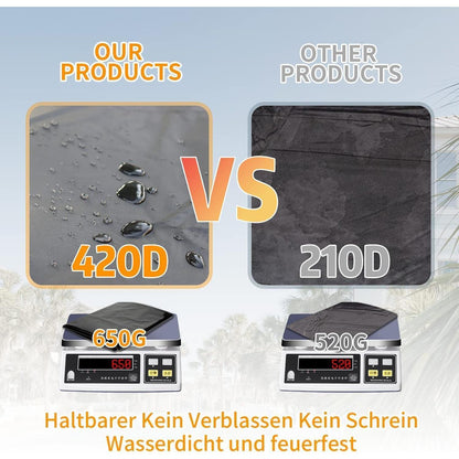 IBC Tank Abdeckung 1000L – Schutzplane für Regenwassertank