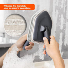 CLEANHOME Schrubber mit Stiel 4-in-1 für Badreinigung