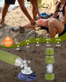 Thermoskanne Edelstahl 1l 500ml Isolierflasche Trinkbecher