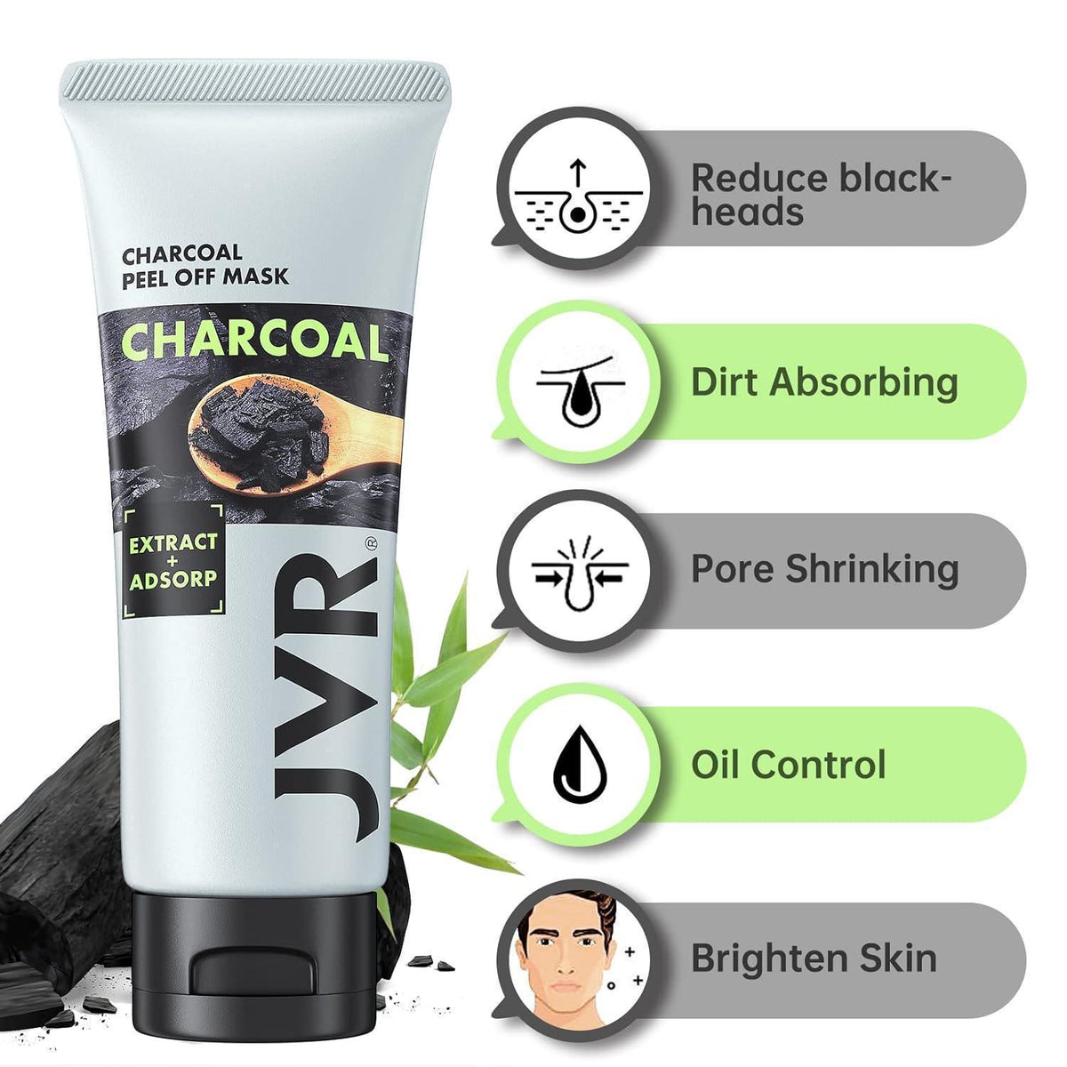 JVR Blackhead Remover Maske Tiefenreinigung Peel Off 60ml