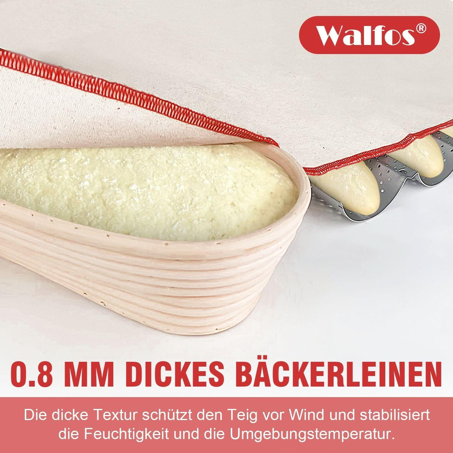 Professionelles Leinentuch für Teiggärung & Brotbacken