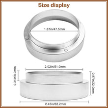 Kaffee Dosierring 51mm Espresso Zubehör Aluminium