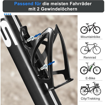 Toptrek Flaschenhalter Fahrrad Farbverlaufen Getränkehalter