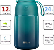 Thermobehälter Edelstahl 500ml & 700ml Warmhaltebecher mit