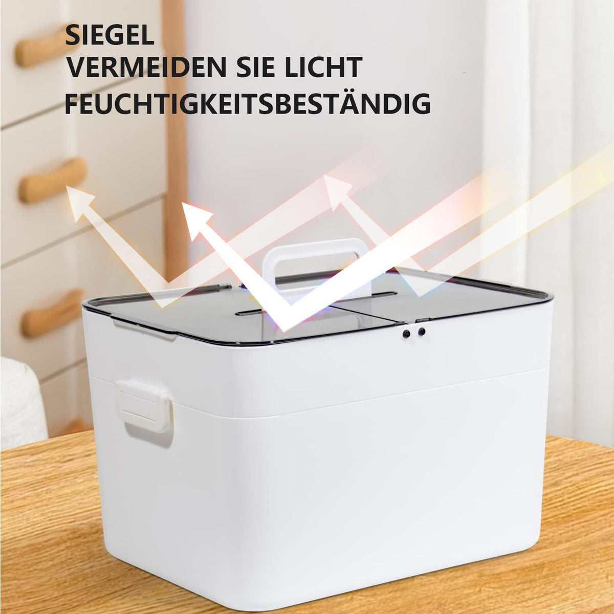 Medizinschrank XXL Erste Hilfe Hausapotheke Aufbewahrung Vintage