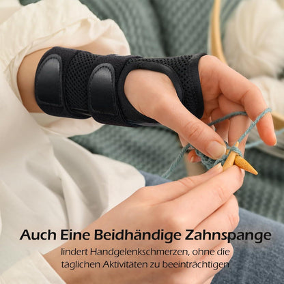 Handgelenkbandage mit 3 Schienen für Arthritis und Sehnenentzündung