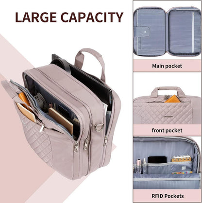 Laptoptasche 17 Zoll Damen Notebooktasche Aktentasche Tablet