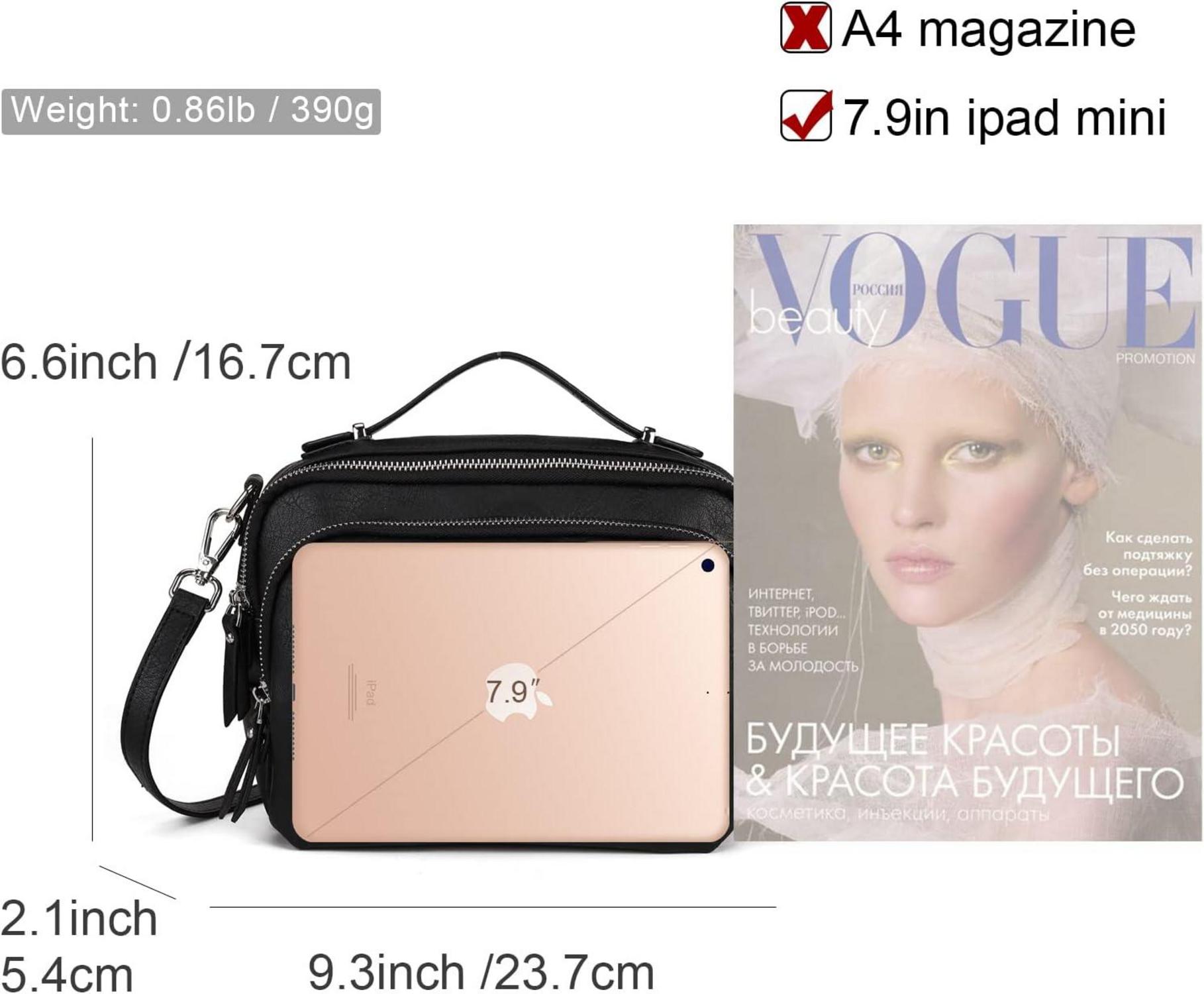 Umhängetasche Damen Schultertasche Crossbody Leder Handtasche Klein