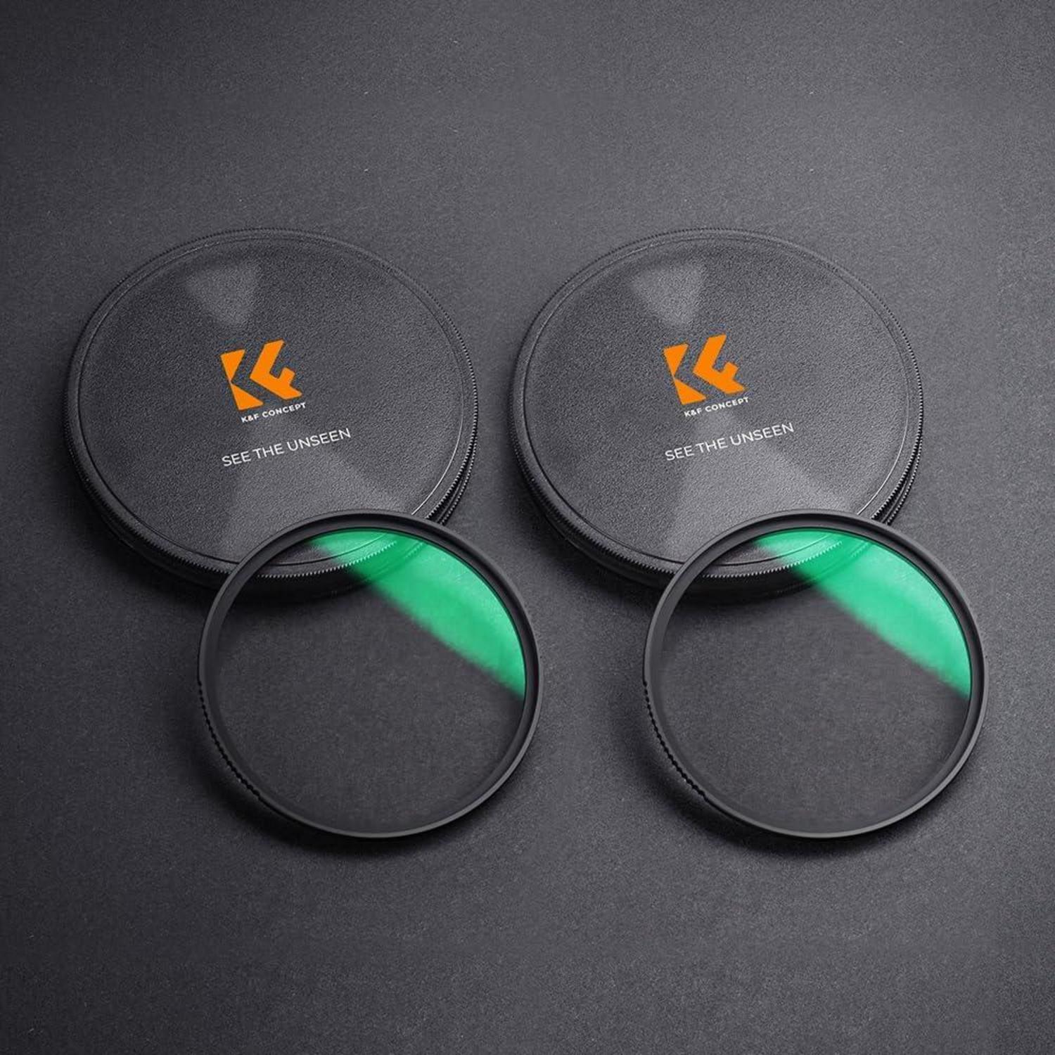 K&F Concept Nano-X Black-Mist 49mm Filter Set | Effektfilter für Filmlook