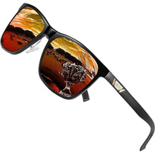 Polarisierte Sonnenbrille Herren UV400 Schutz Retro