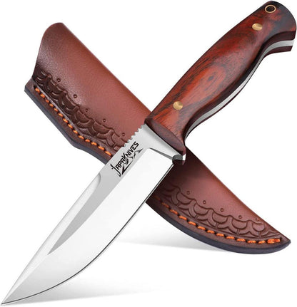 Japaknives Survival Outdoor Messer D2 Stahl feststehend Gürtelmesser