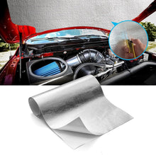 Aluminisierte Hitzeschutz Wärmehülse Selbstklebend 30x100 cm