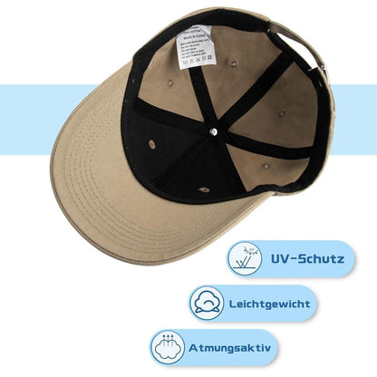 Baumwoll Baseball Cap Herren Damen Atmungsaktiv Verstellbar