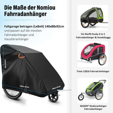 Faltgarage für Fahrradanhänger Hundeanhänger Abdeckung