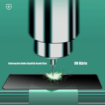 3er Set 9H mattes Displayschutzglas iPhone 12 Mini Anti-Spy