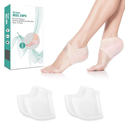 Dyroe Fersenpolster Gel Fersenschoner für Fersensporn & Plantarfasziitis