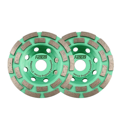Diamantschleiftopf 125mm Doppelreihe für Beton & Stein