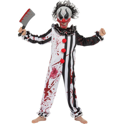 Jungen Killer Clown Kostüm mit Maske für Halloween