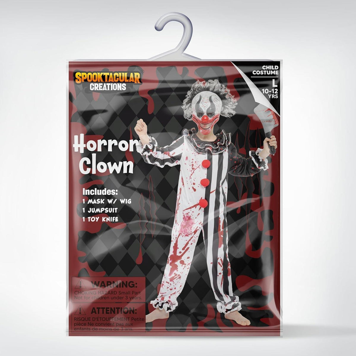 Jungen Killer Clown Kostüm mit Maske für Halloween