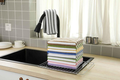 8er-Pack Mikrofaser Geschirrtücher Pink 65x45cm, super saugfähig & weich