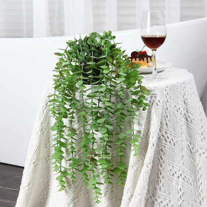 Künstlicher Eukalyptus im Topf, 50cm, Wanddeko, 1 Stück