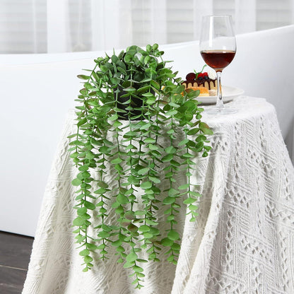 Künstlicher Eukalyptus im Topf, 50cm, Wanddeko, 1 Stück
