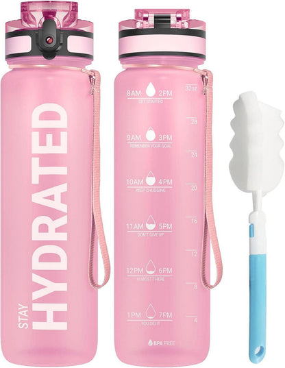 Sahara Sailor Trinkflasche BPA-frei 1L Auslaufsicher Yoga Gym